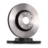 Brembo Bromsskiva 09B04311 fram, ventilerad, 1 Stycke