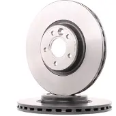 Brembo Bromsskiva 09C54221 fram, ventilerad, höggradigt förkolnad, 1 Stycke