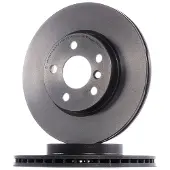 Brembo Bromsskiva 09C34911 fram, ventilerad, höggradigt förkolnad, 1 Stycke