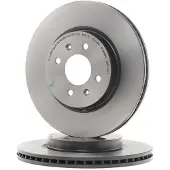 Brembo Bromsskiva 09C17411 fram, ventilerad, höggradigt förkolnad, 1 Stycke
