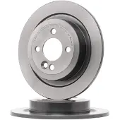 Brembo Bromsskiva 08C30711 bak, full, höggradigt förkolnad, 1 Stycke