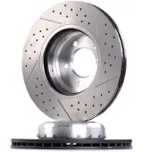 Brembo Bromsskiva 09C42013 fram, ventilerad, slits, höggradigt förkolnad, 1 Stycke