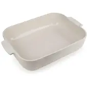 Peugeot APPOLIA Rektangulärt fat 40 cm Ecru