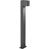 TRIO Lighting Pollare uthomus Roya, dimbar, Svart, Aluminium / grå / zink, Modern, Utomhuslampa