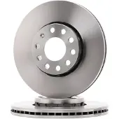FERODO Bromsskivor DDF1706 fram, ventilerad, 2 Stycke