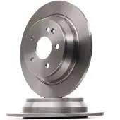Delphi Bromsskivor BG3969 bak, full, 2 Stycke