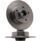Delphi Bromsskiva BG9137RS bak, full, 1 Stycke