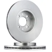 Delphi Bromsskivor BG3430 fram, ventilerad, 2 Stycke
