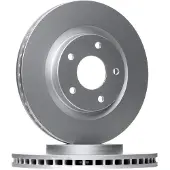 Delphi Bromsskivor BG4109C fram, ventilerad, 2 Stycke