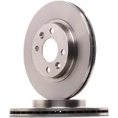 Delphi Bromsskivor BG2625, fram, ventilerad, 2 Stycke
