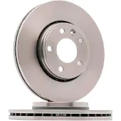 Delphi Bromsskivor BG3768 fram, ventilerad, 2 Stycke