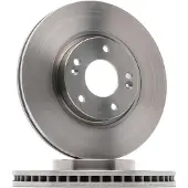 Delphi Bromsskivor BG4011 fram, ventilerad, 2 Stycke