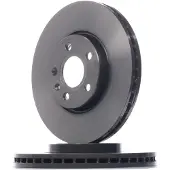 Brembo Bromsskiva 09D25011 fram, ventilerad, höggradigt förkolnad, 1 Stycke