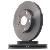 Brembo Bromsskiva 09C64811 fram, ventilerad, 1 Stycke