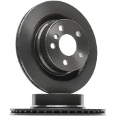 Brembo Bromsskiva 09D11211 bak, ventilerad, höggradigt förkolnad, 1 Stycke