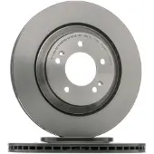 Brembo Bromsskiva 09D08511 bak, ventilerad, höggradigt förkolnad, 1 Stycke