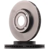 Brembo Bromsskiva 09C76011 fram, ventilerad, 1 Stycke