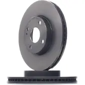 Brembo Bromsskiva 09D06511 fram, ventilerad, 1 Stycke