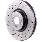 Brembo Bromsskiva 09B76951 fram, ventilerad, höggradigt förkolnad, 1 Stycke