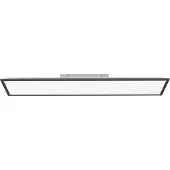 Paul Neuhaus LED panel Flat, dimbar, Svart, Kök, Syntetmaterial, Modern, Taklampa