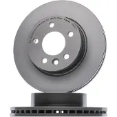 Brembo Bromsskiva 09D42111 fram, ventilerad, höggradigt förkolnad, 1 Stycke