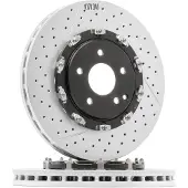 Brembo 05-06 Mercedes-Benz CLK55 AMG/05-06 SLK55 AMG Front Premium OE Equivalent Rotor - 09.9254.33