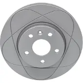 Ate Bromsskiva 24.0326-0165.1 fram, slits, ventilerad, 1 Stycke