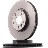 Brembo Bromsskiva 09A42731 fram, ventilerad, höggradigt förkolnad, 1 Stycke