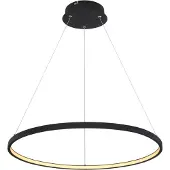 Globo Pendellampa Ralph, Svart, Vardagsrum / matsal, Metall