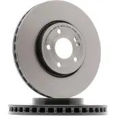 Brembo Bromsskiva 09D98511 fram, ventilerad, höggradigt förkolnad, 1 Stycke