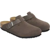Birkenstock Pantolette 'Boston' greige