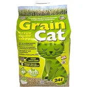 GrainCat 24 liter naturligt klumpande strö