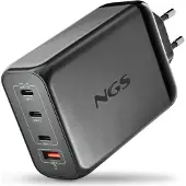 NGS Väggladdare Med 1 Usb-a-och 3 Usb-c-portar 240w