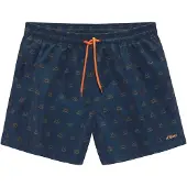 s.Oliver Badshorts marinblå / pastellorange