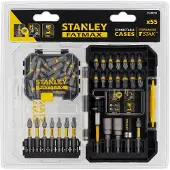 Stanley 55-delar tillbehörssats STA88559-XJ; 25 mm; 50 mm; 55 st.