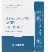 Mizon , peeling scrub, hyaluronic acid sorbet, 40 packs, each (7.0 oz)