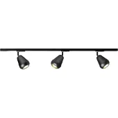 Nuura taklampa Anoli Spot Track 3 svart, metall 3, dimbar, Svart, Vardagsrum / matsal, Metall, Skandinavisk