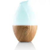 Eta Aria 4634 90000 - Aromterapispridare/fuktgivare - bord - white/wood