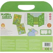 Selecta Magnetbok - Magna Carry - In The Jungle - - One Size - Magnetiska leksaker