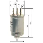 Bosch Bränslefilter F 026 402 229