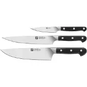 Zwilling PRO - Knivuppsättning - 3 st. - svart