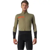 Castelli Jacket Beta Ros Olive Green Black, Size XXL