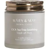 MARY & MAY Mary&May - Cica Tea Tree Soothing Wash Off Pack - 125 g