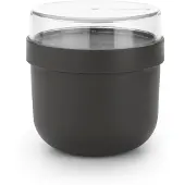 Brabantia Yoghurtbägare med lock 0,5L, Brabantia, Mörkgrå