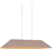 QAZQA Modern pendellampa beige inkl. LED 3-stegs dimbar - Dani