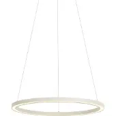 QAZQA Design Taklampa Beige 60cm inkl. LED 3-Stegs Dimmer - Girello