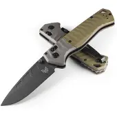 Benchmade Psk 593Bk Gray & Od Green G10