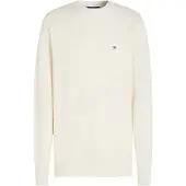 Tommy Hilfiger Textured Knit Crew Neck Jumper