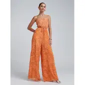 BWLDR Jumpsuit 'Alias' orange / ljusorange