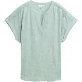 Tom Tailor Blus mint / pastellgrön